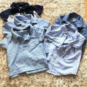 Baby Boy Janie & Jack Shirt Lot - 6-12 Months